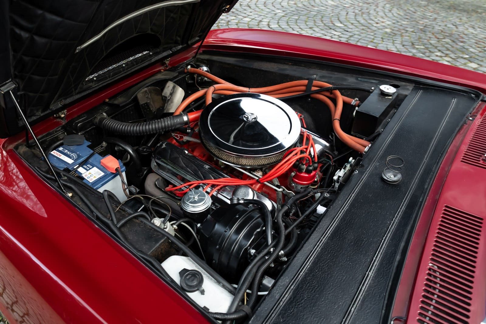 1967 - GHIA 450 SS BURGUNDY, foto 26