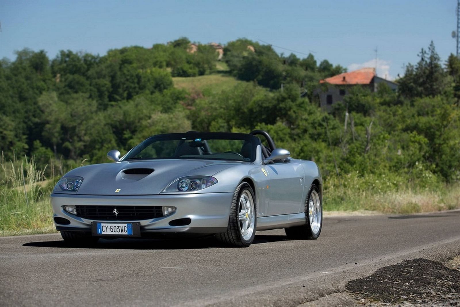 2001 - FERRARI F550 BARCHETTA ARGENTO NÜRBURGRING, foto 1