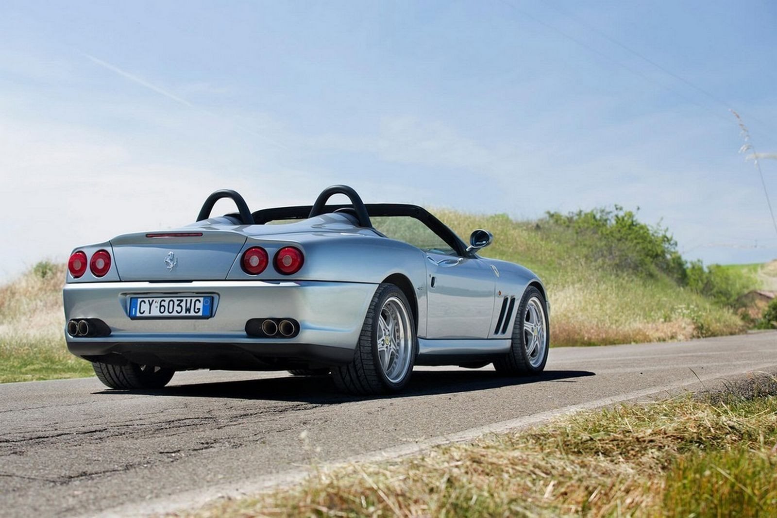 2001 - FERRARI F550 BARCHETTA ARGENTO NÜRBURGRING, foto 2