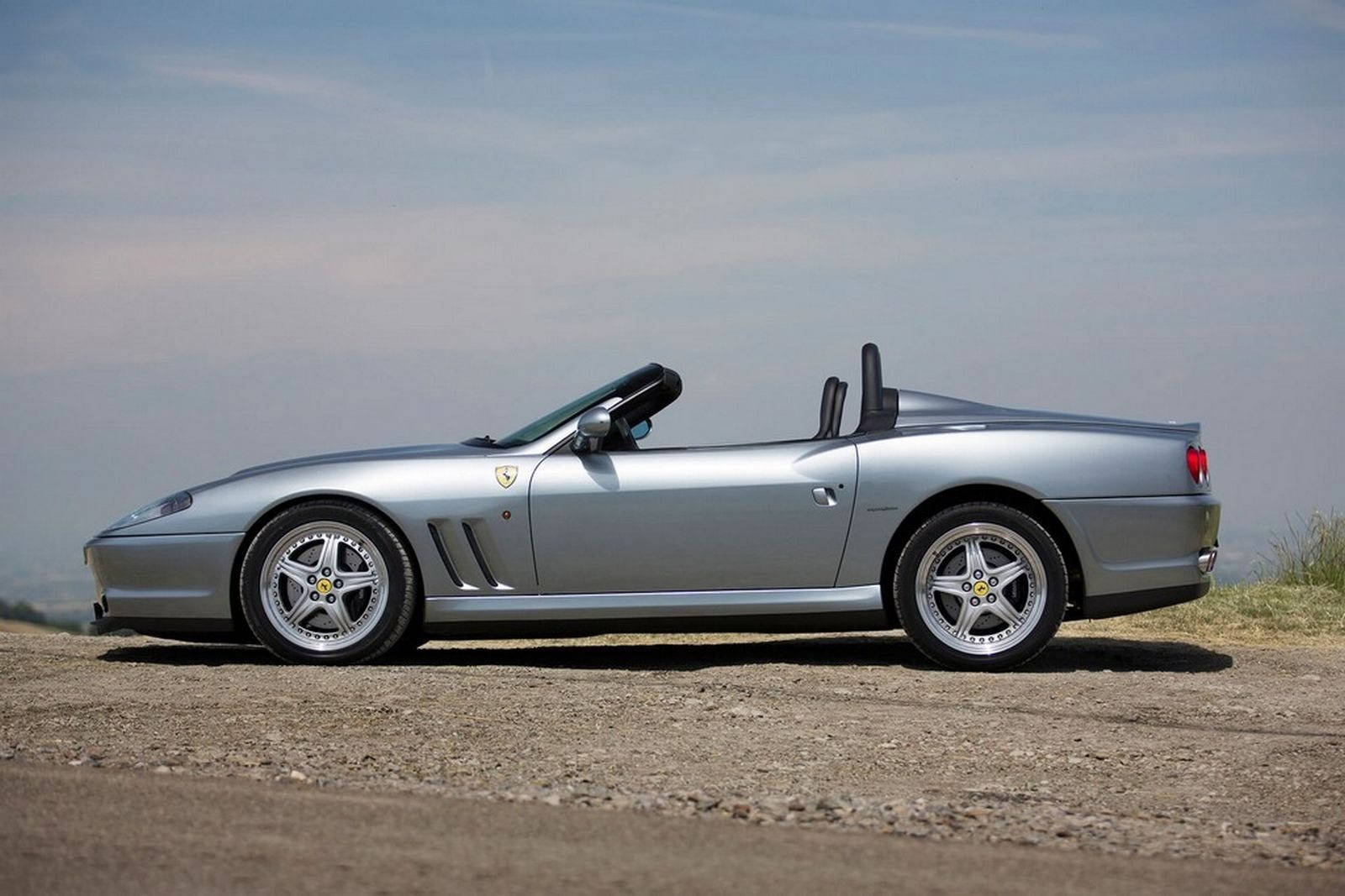 2001 - FERRARI F550 BARCHETTA ARGENTO NÜRBURGRING, foto 3
