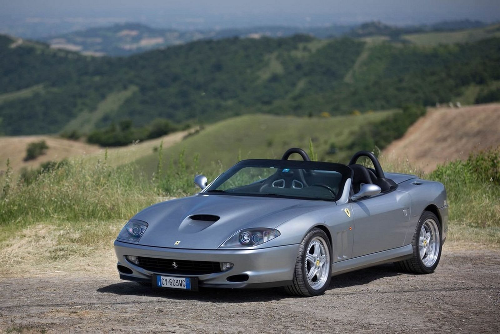 2001 - FERRARI F550 BARCHETTA ARGENTO NÜRBURGRING, foto 4