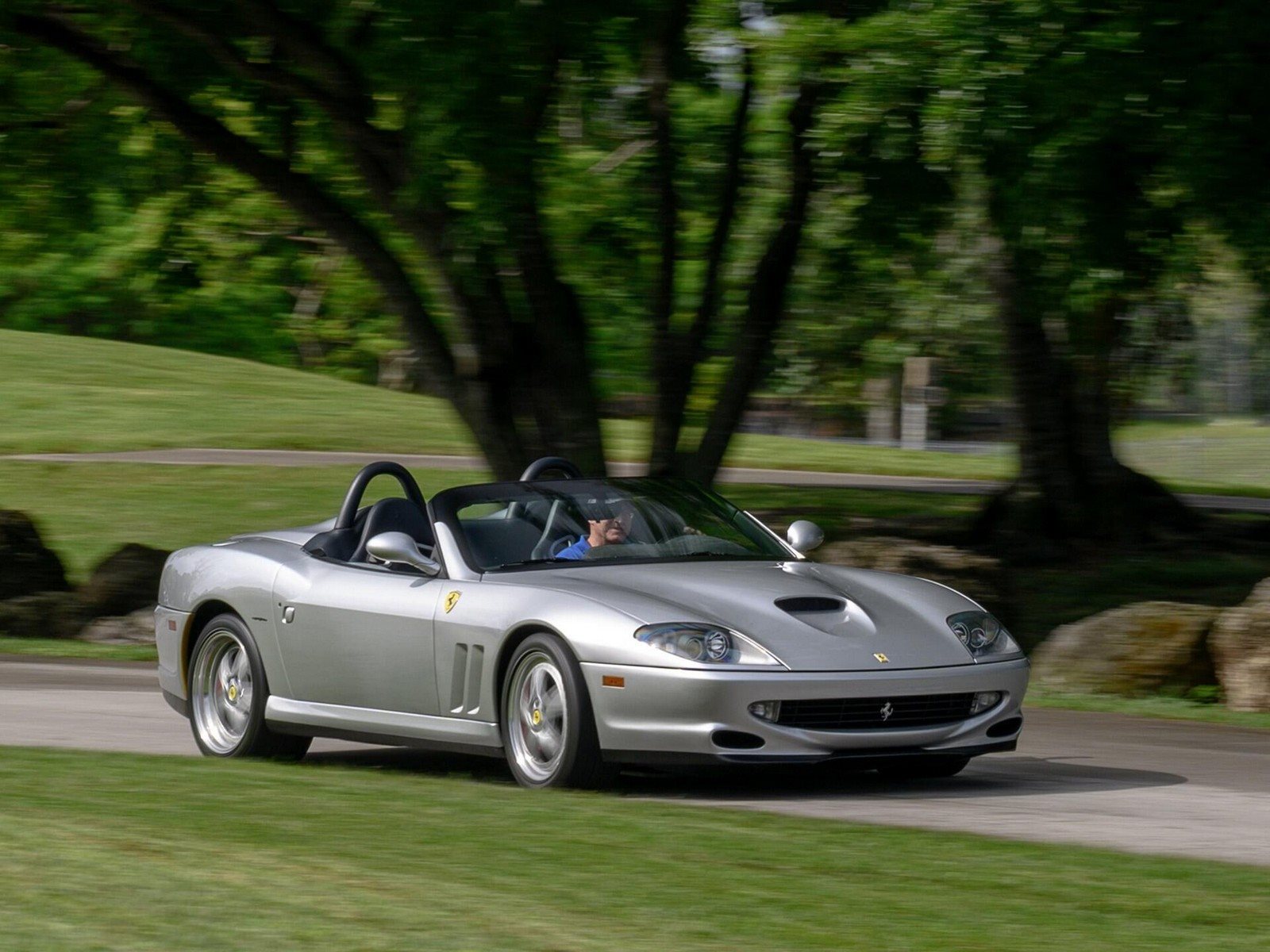 2001 - FERRARI F550 BARCHETTA ARGENTO NÜRBURGRING, foto 27