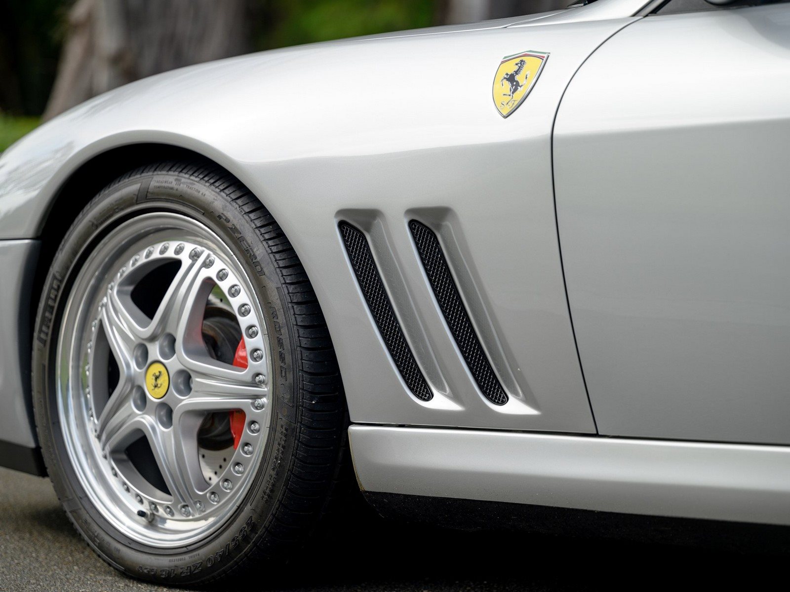 2001 - FERRARI F550 BARCHETTA ARGENTO NÜRBURGRING, foto 54