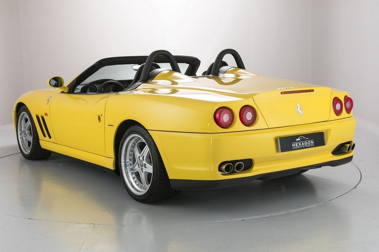 2001 - FERRARI F550 BARCHETTA GIALLO MODENA, foto 2