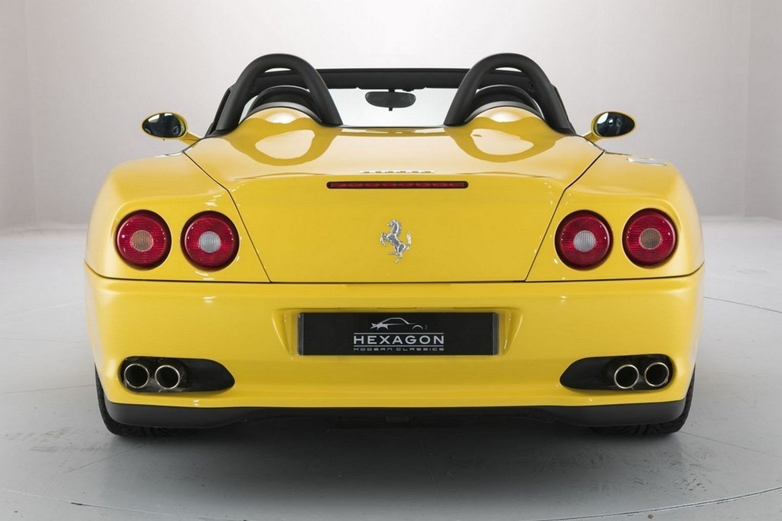 2001 - FERRARI F550 BARCHETTA GIALLO MODENA, foto 4