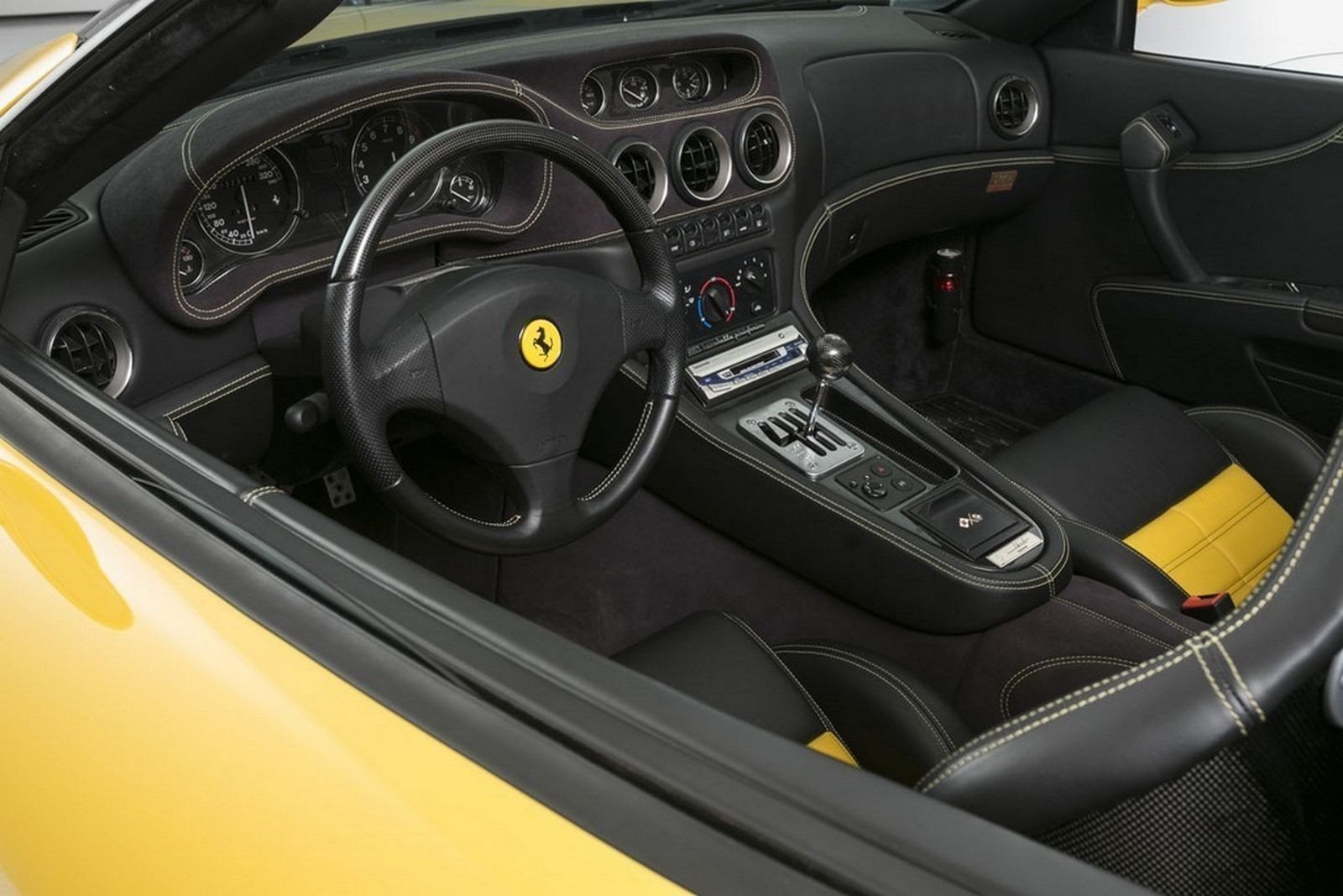 2001 - FERRARI F550 BARCHETTA GIALLO MODENA, foto 9