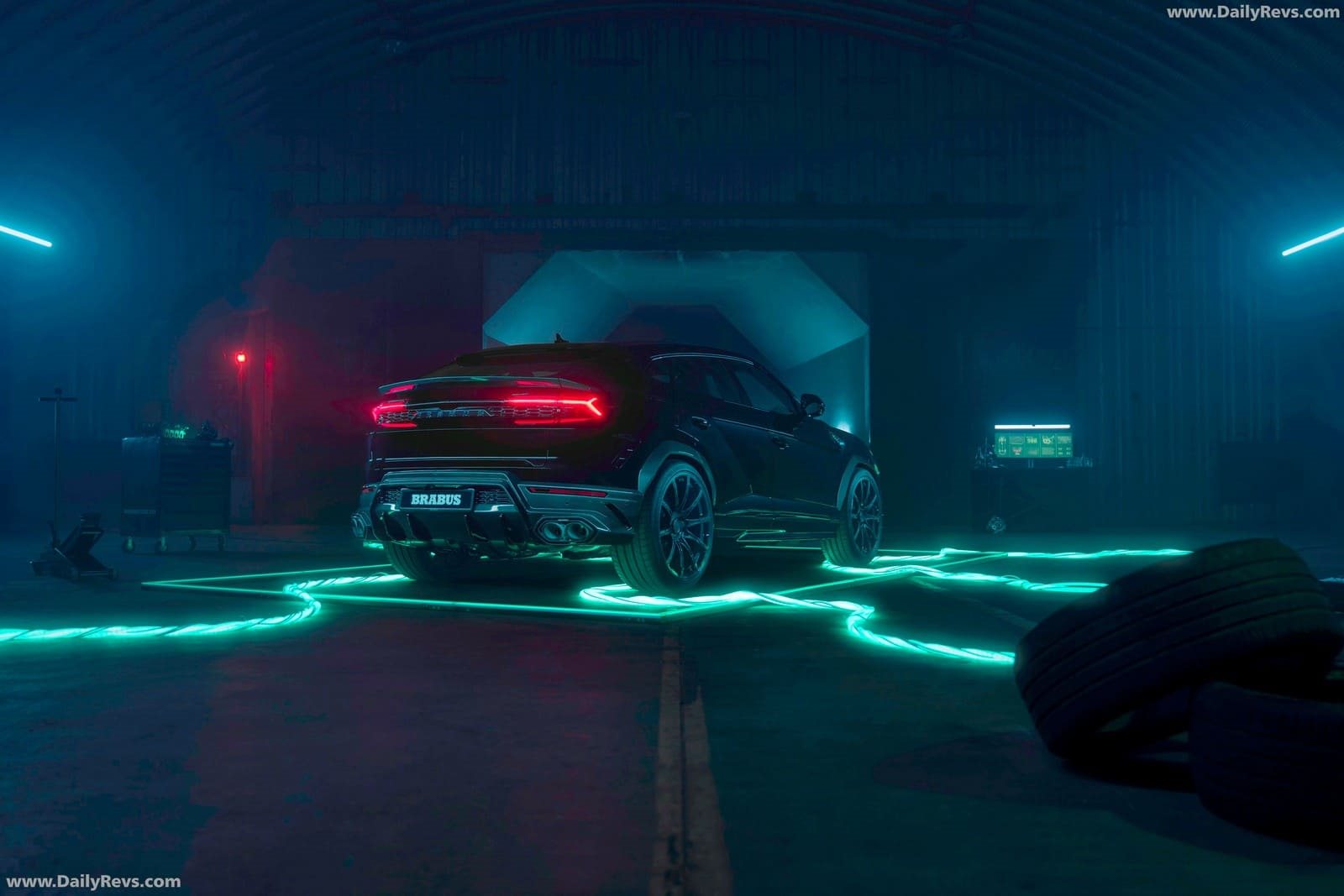 LAMBORGHINI URUS SE BRABUS 900 SUPERBLACK, foto 13