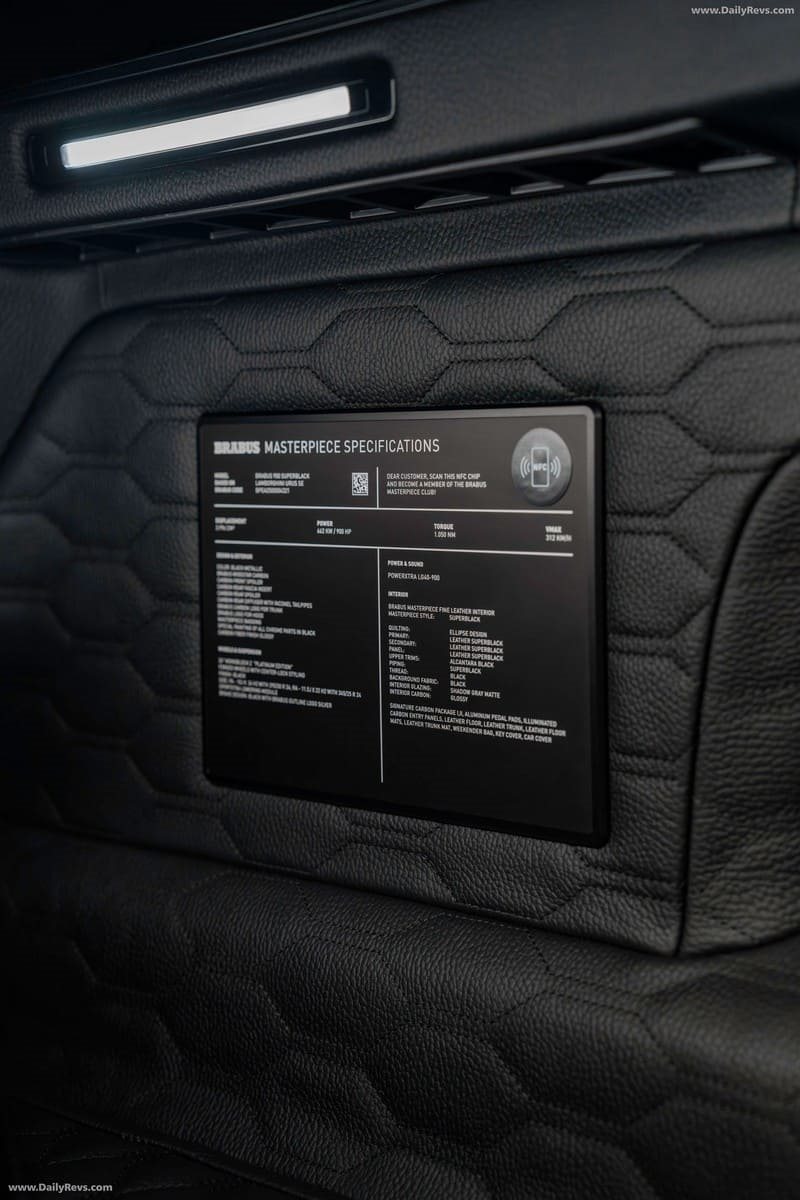 LAMBORGHINI URUS SE BRABUS 900 SUPERBLACK, foto 59