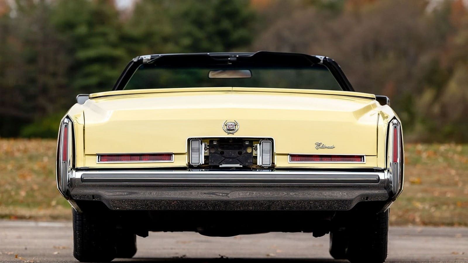 1976 - CADILLAC ELDORADO CONVERTIBLE PALE YELLOW, foto 5