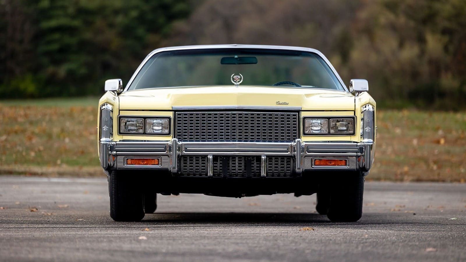 1976 - CADILLAC ELDORADO CONVERTIBLE PALE YELLOW, foto 8