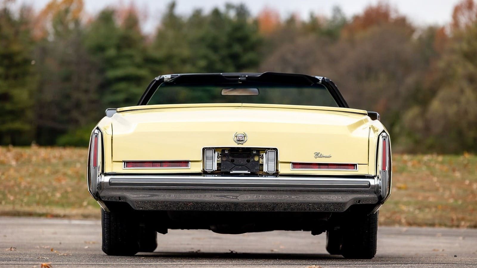 1976 - CADILLAC ELDORADO CONVERTIBLE PALE YELLOW, foto 11