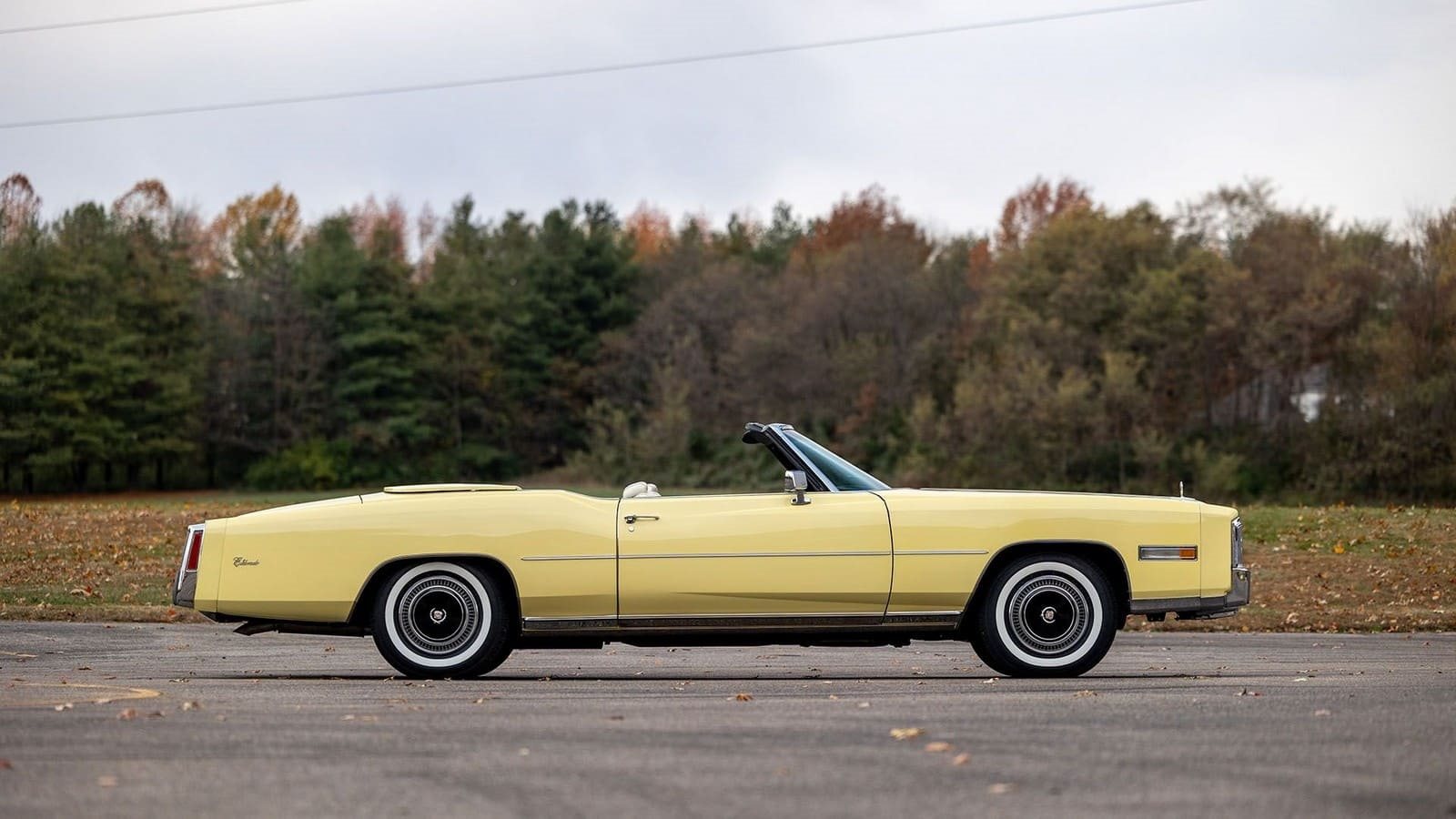 1976 - CADILLAC ELDORADO CONVERTIBLE PALE YELLOW, foto 13
