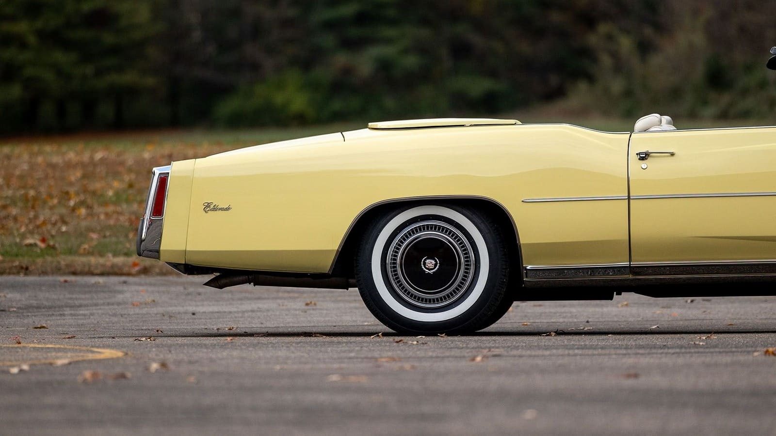 1976 - CADILLAC ELDORADO CONVERTIBLE PALE YELLOW, foto 14
