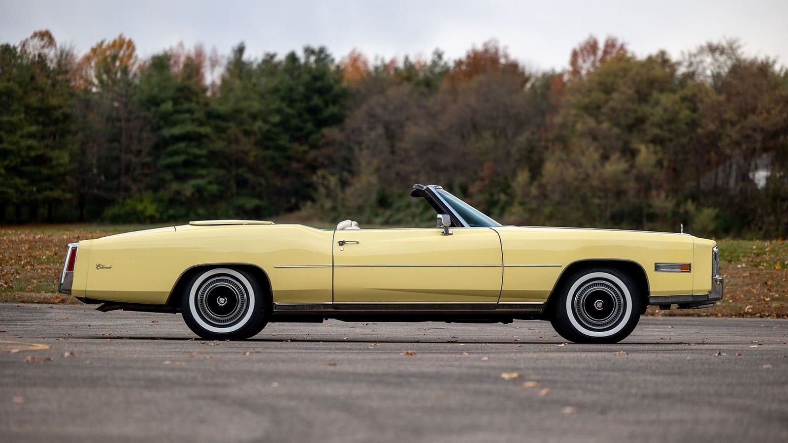 1976 - CADILLAC ELDORADO CONVERTIBLE PALE YELLOW, foto 16