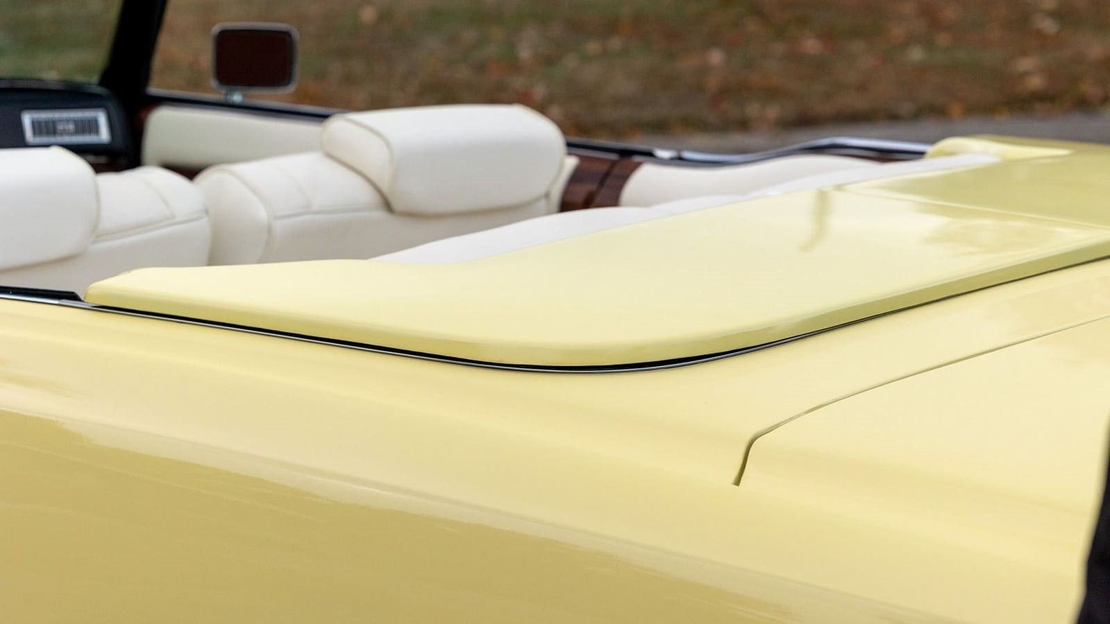 1976 - CADILLAC ELDORADO CONVERTIBLE PALE YELLOW, foto 19