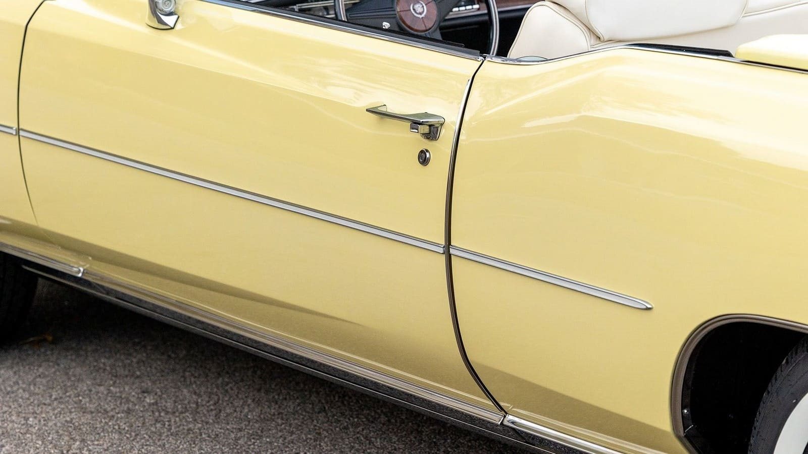 1976 - CADILLAC ELDORADO CONVERTIBLE PALE YELLOW, foto 20