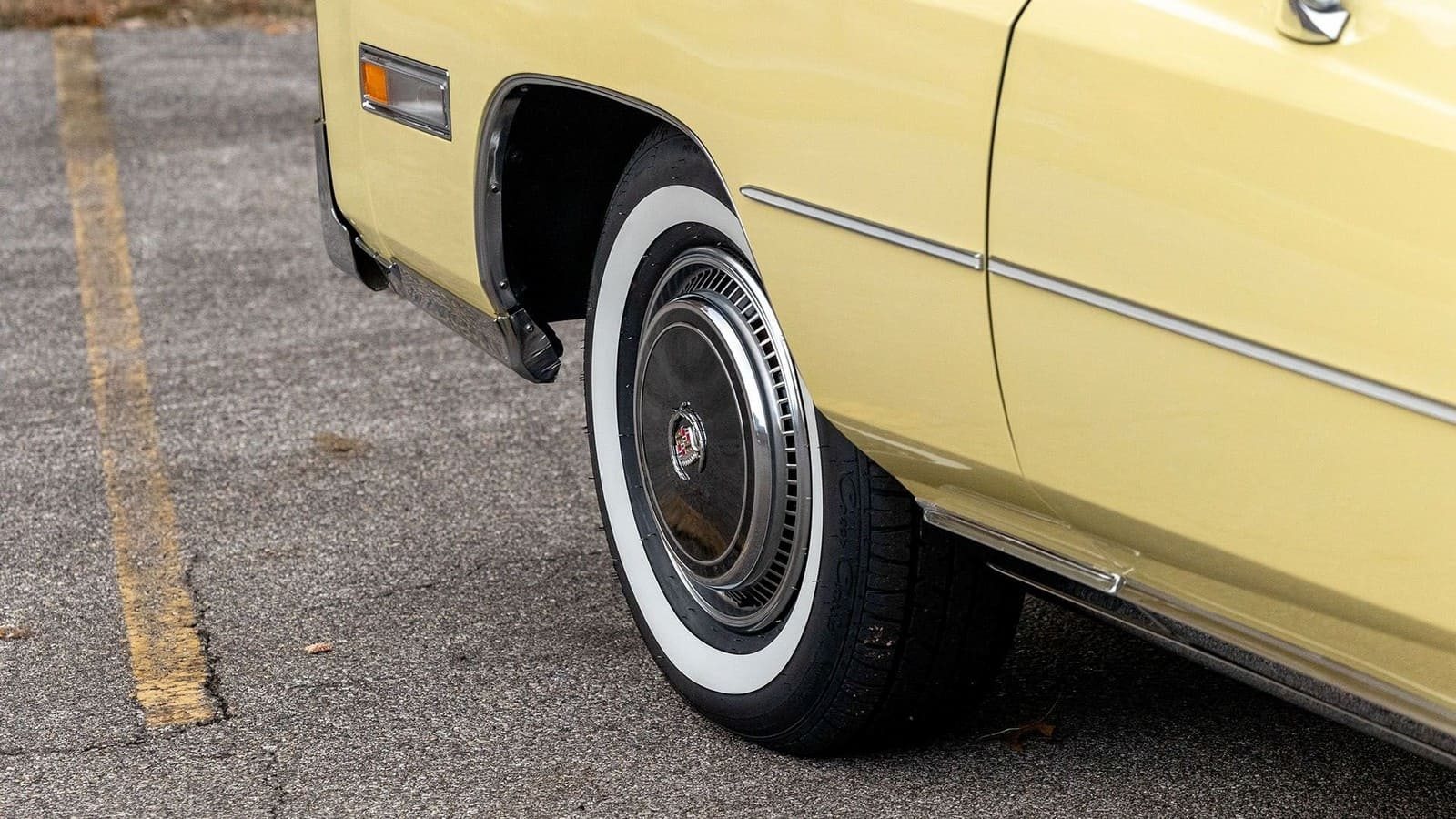 1976 - CADILLAC ELDORADO CONVERTIBLE PALE YELLOW, foto 21