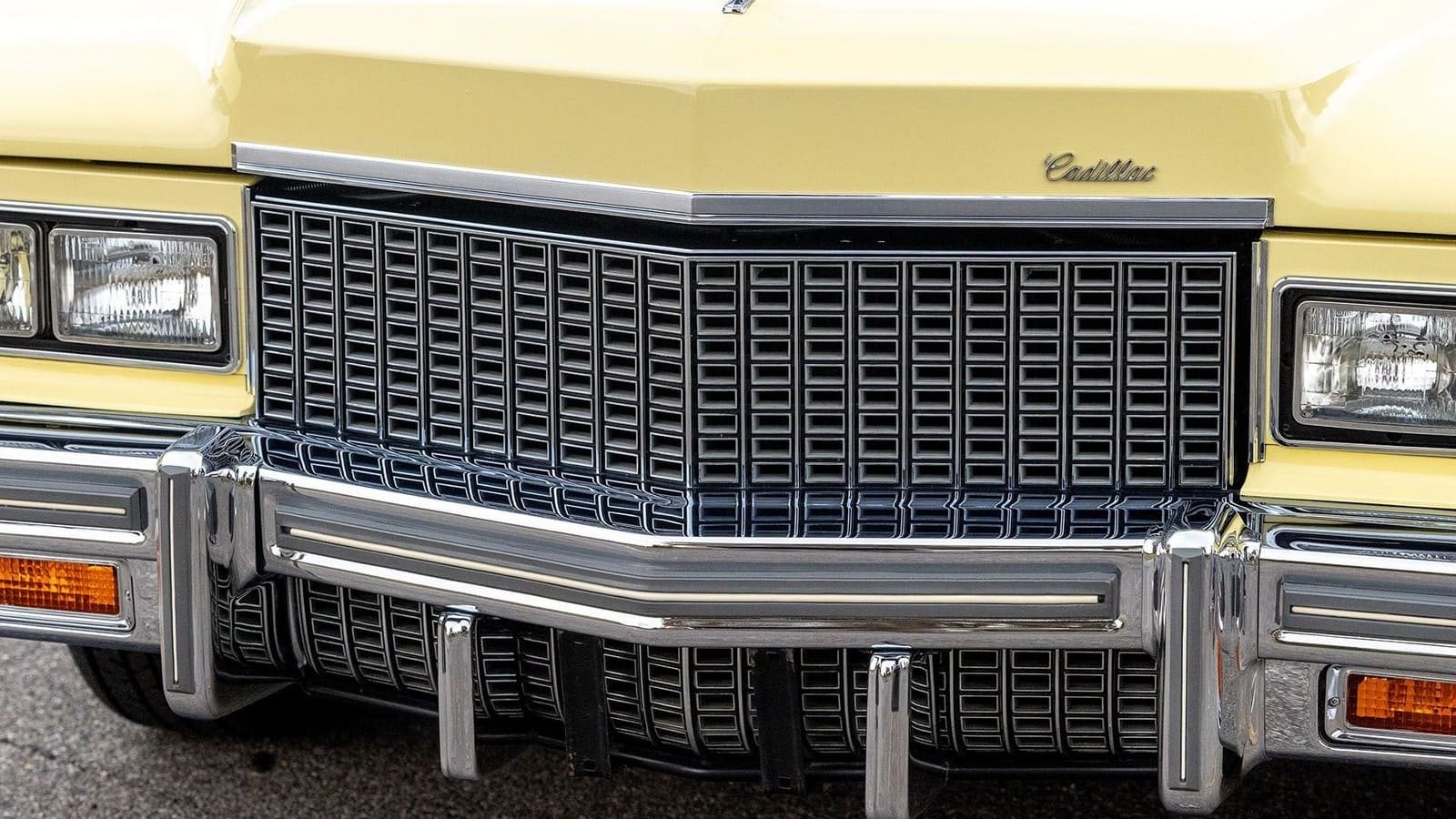 1976 - CADILLAC ELDORADO CONVERTIBLE PALE YELLOW, foto 33