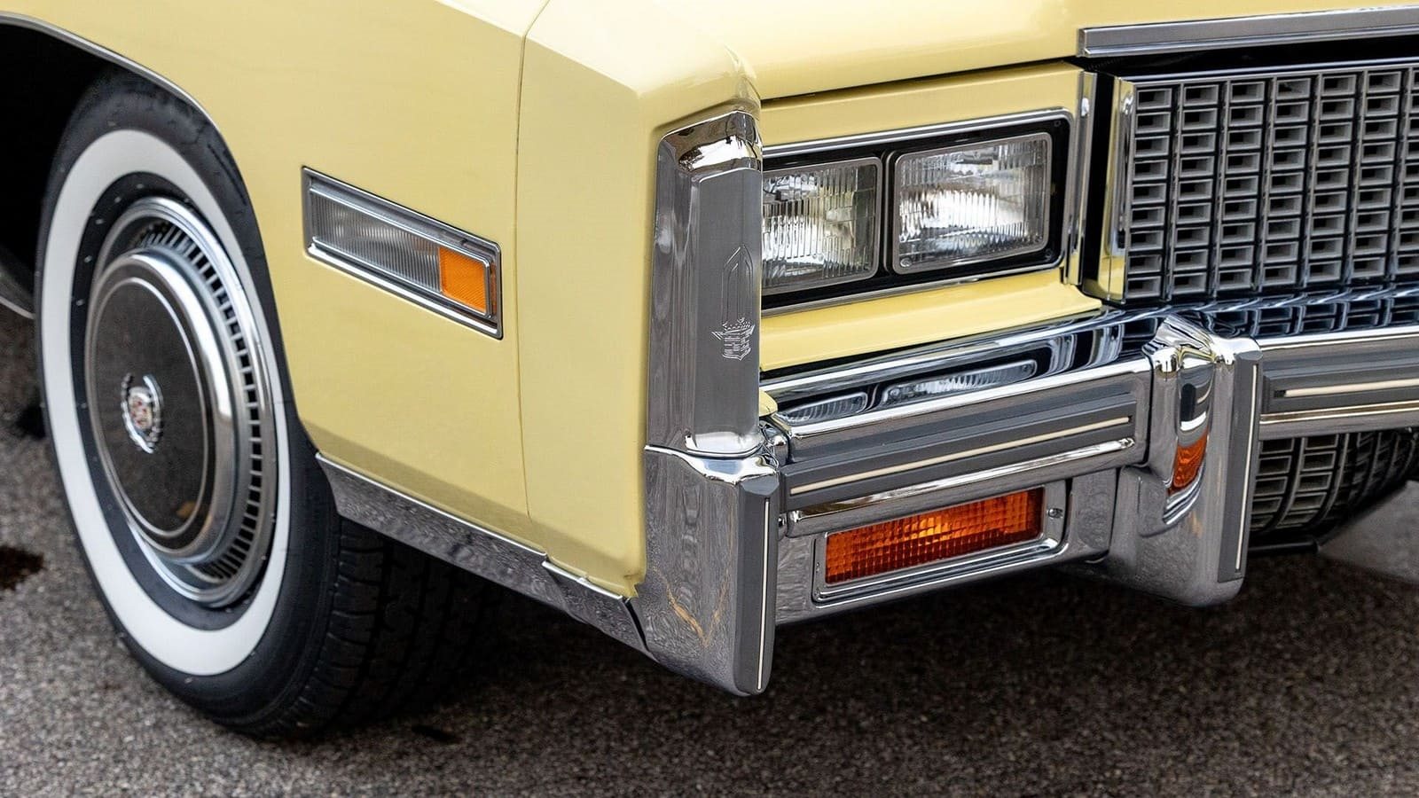 1976 - CADILLAC ELDORADO CONVERTIBLE PALE YELLOW, foto 37