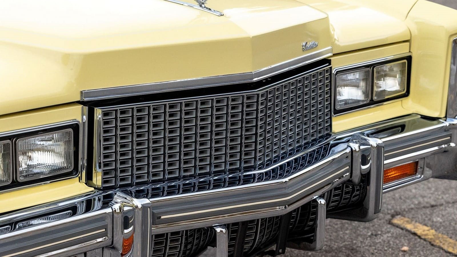 1976 - CADILLAC ELDORADO CONVERTIBLE PALE YELLOW, foto 38