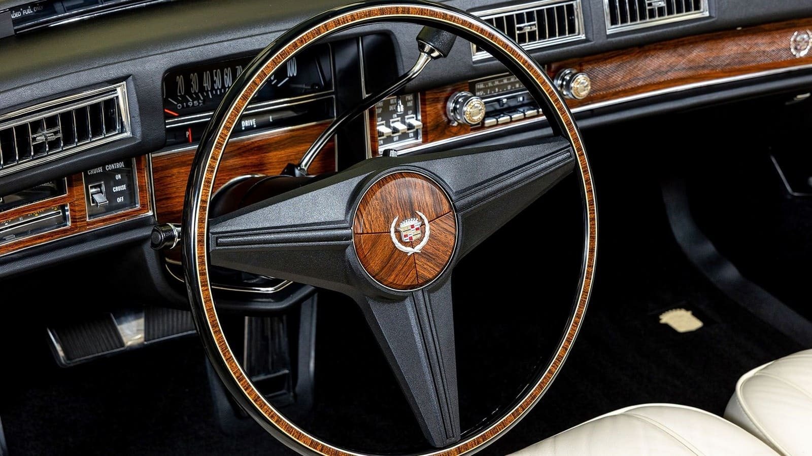 1976 - CADILLAC ELDORADO CONVERTIBLE PALE YELLOW, foto 49