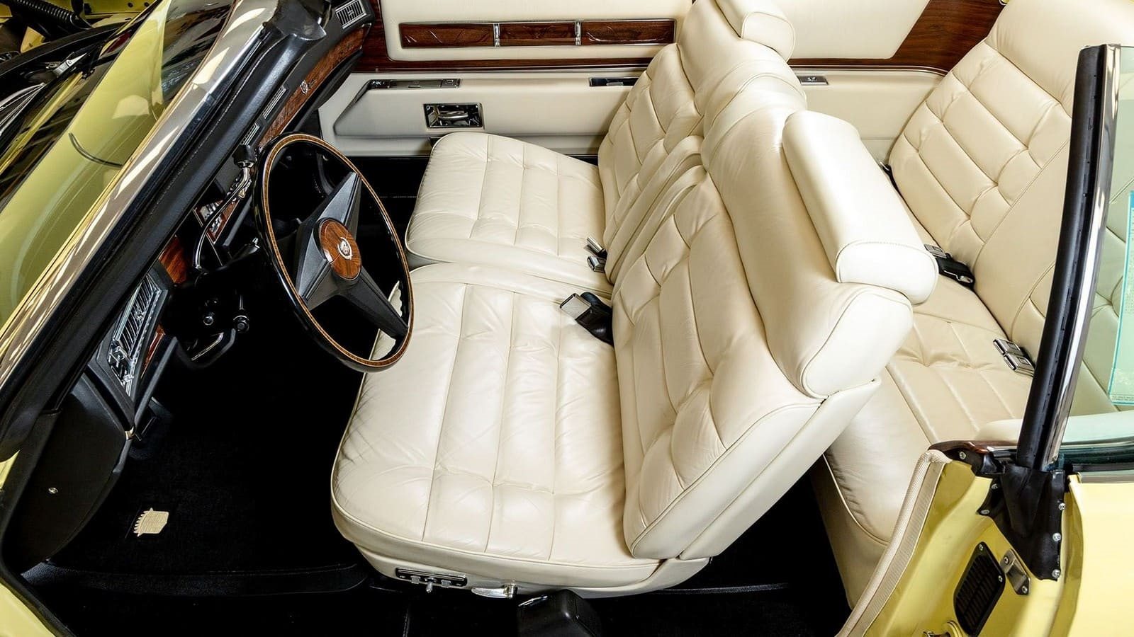 1976 - CADILLAC ELDORADO CONVERTIBLE PALE YELLOW, foto 52