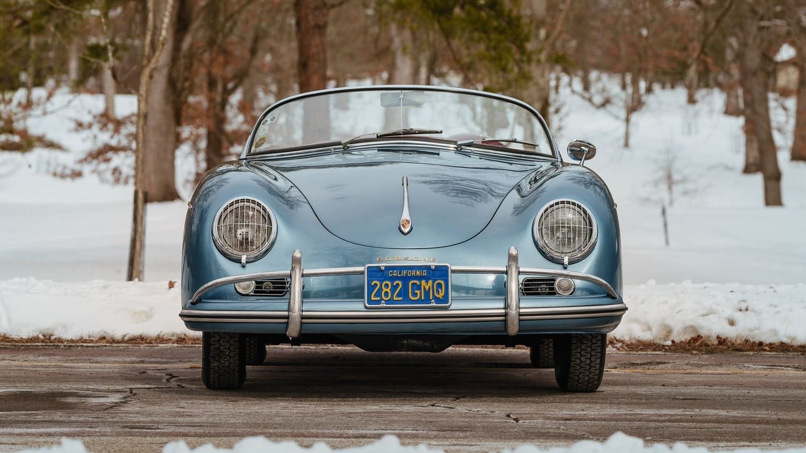 1957 - PORSCHE 356 A 1600 SPEEDSTER AQUAMARINE BLUE, foto 4