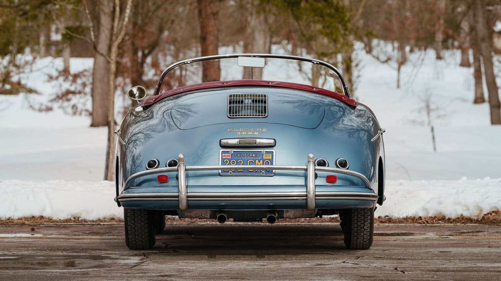 1957 - PORSCHE 356 A 1600 SPEEDSTER AQUAMARINE BLUE, foto 5