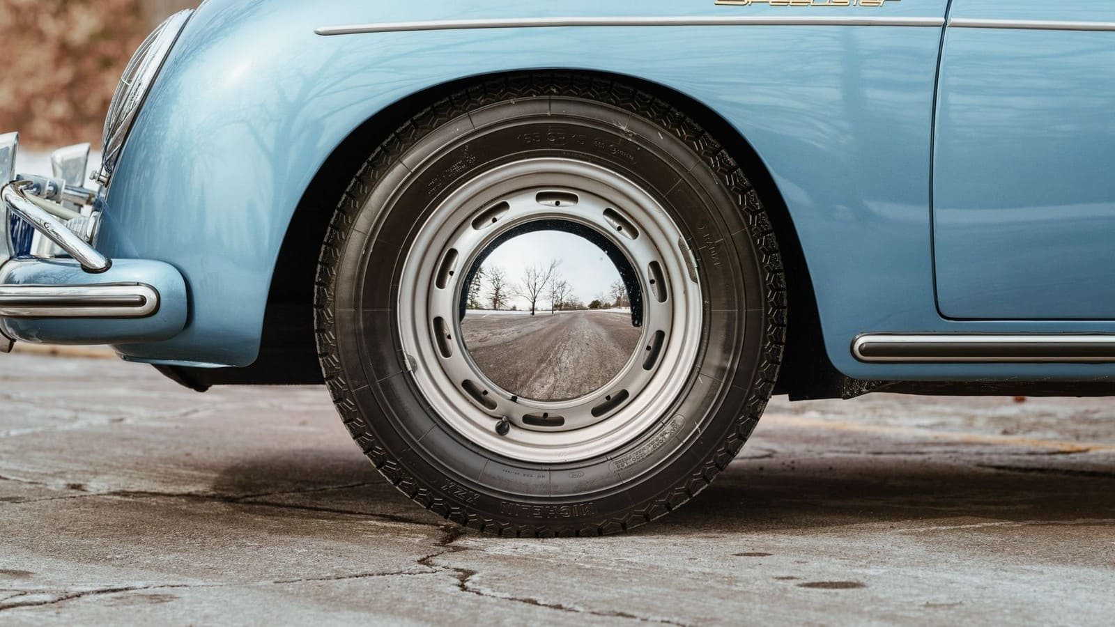 1957 - PORSCHE 356 A 1600 SPEEDSTER AQUAMARINE BLUE, foto 10