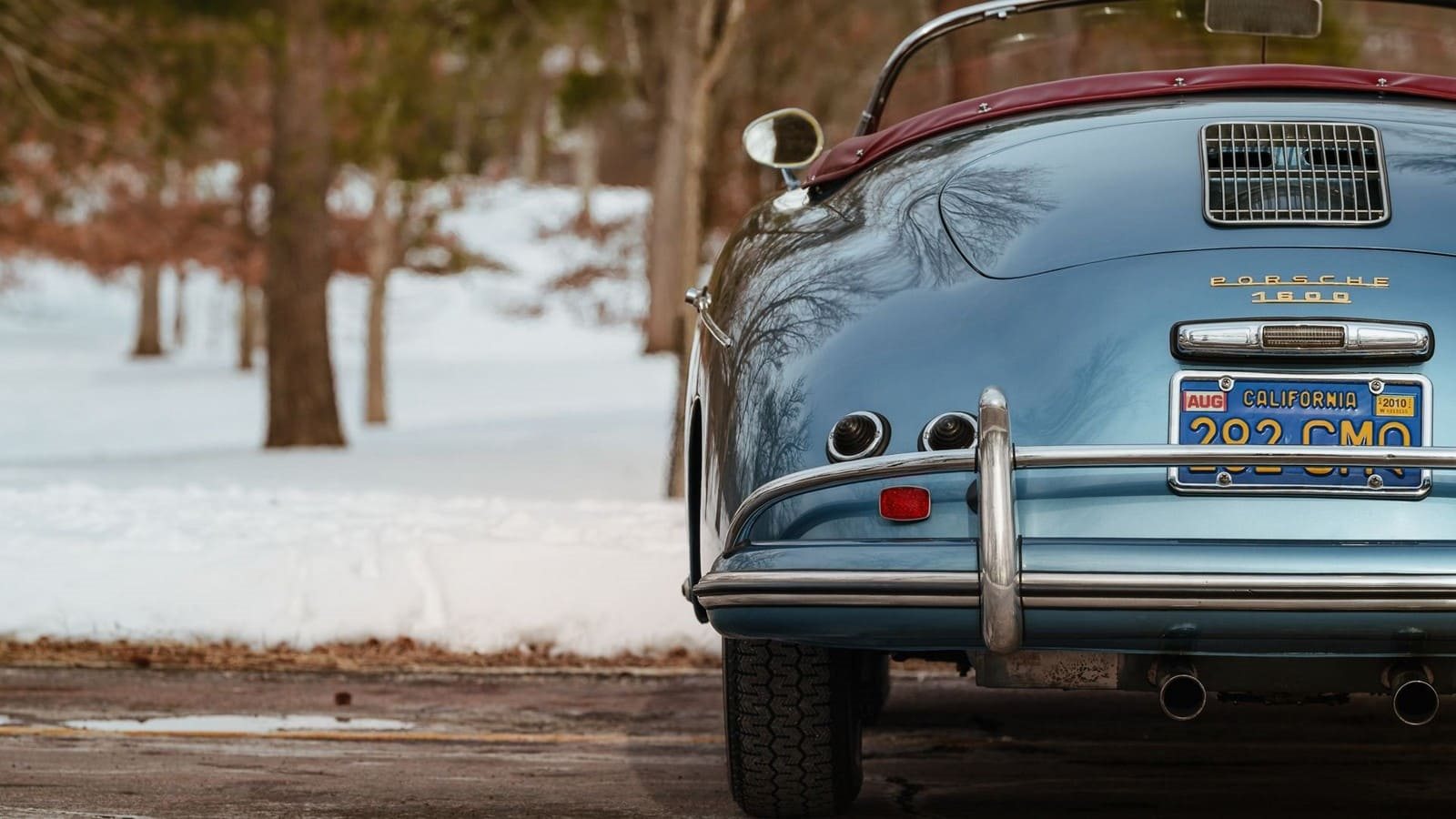 1957 - PORSCHE 356 A 1600 SPEEDSTER AQUAMARINE BLUE, foto 16