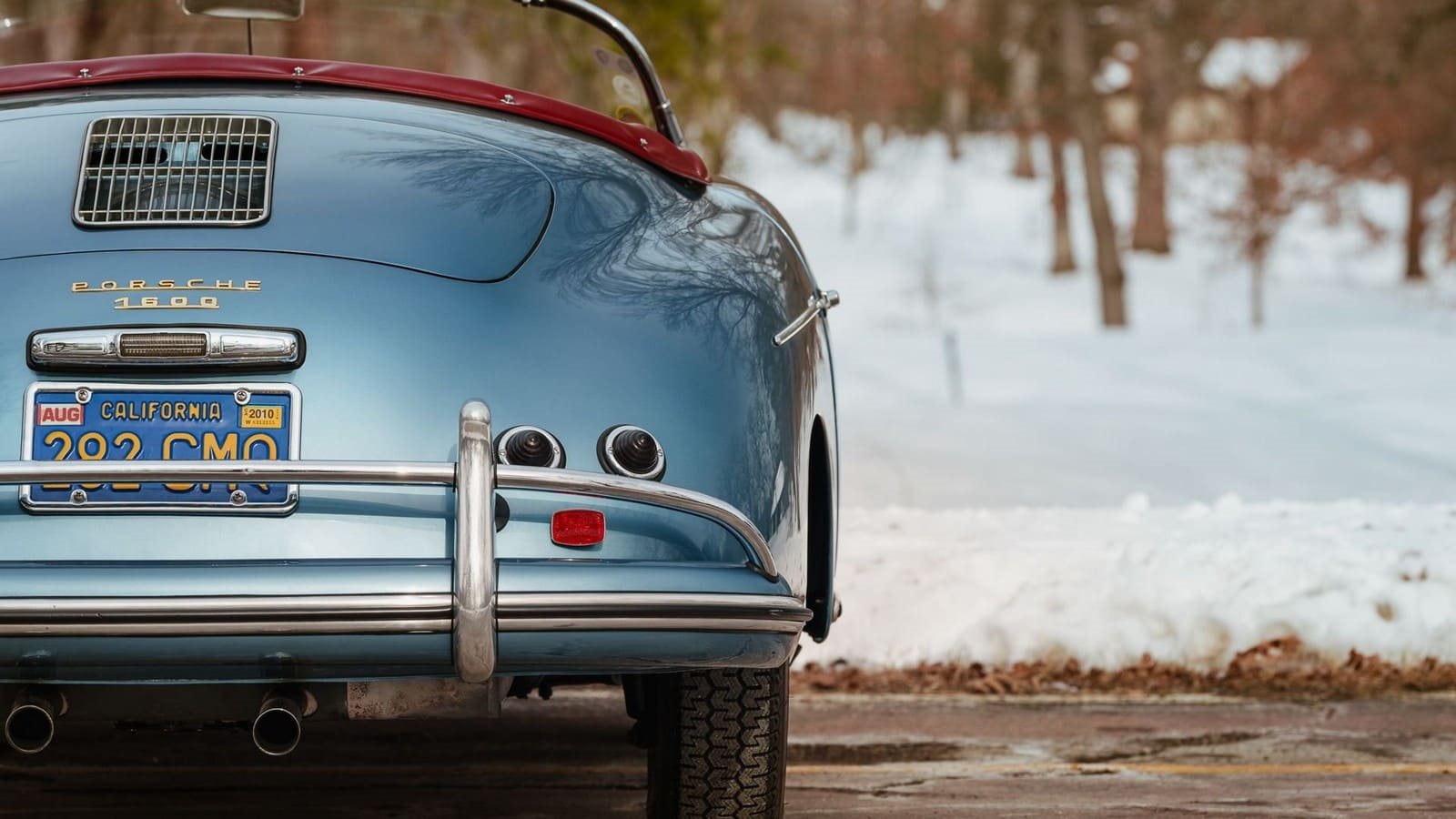 1957 - PORSCHE 356 A 1600 SPEEDSTER AQUAMARINE BLUE, foto 17