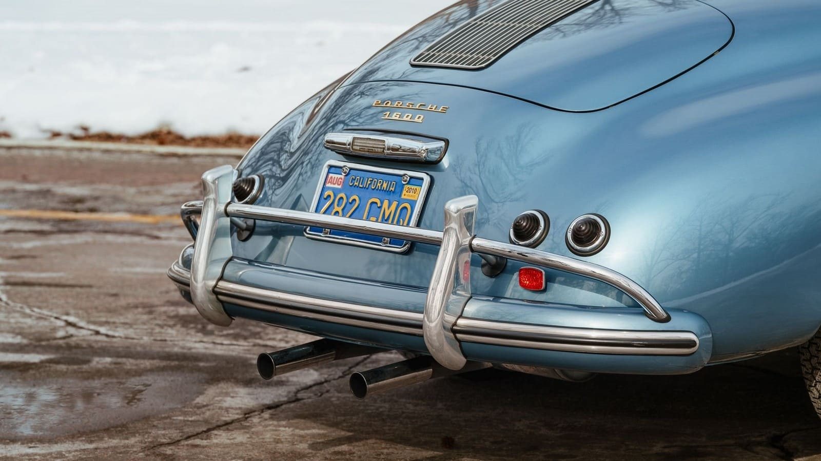 1957 - PORSCHE 356 A 1600 SPEEDSTER AQUAMARINE BLUE, foto 18