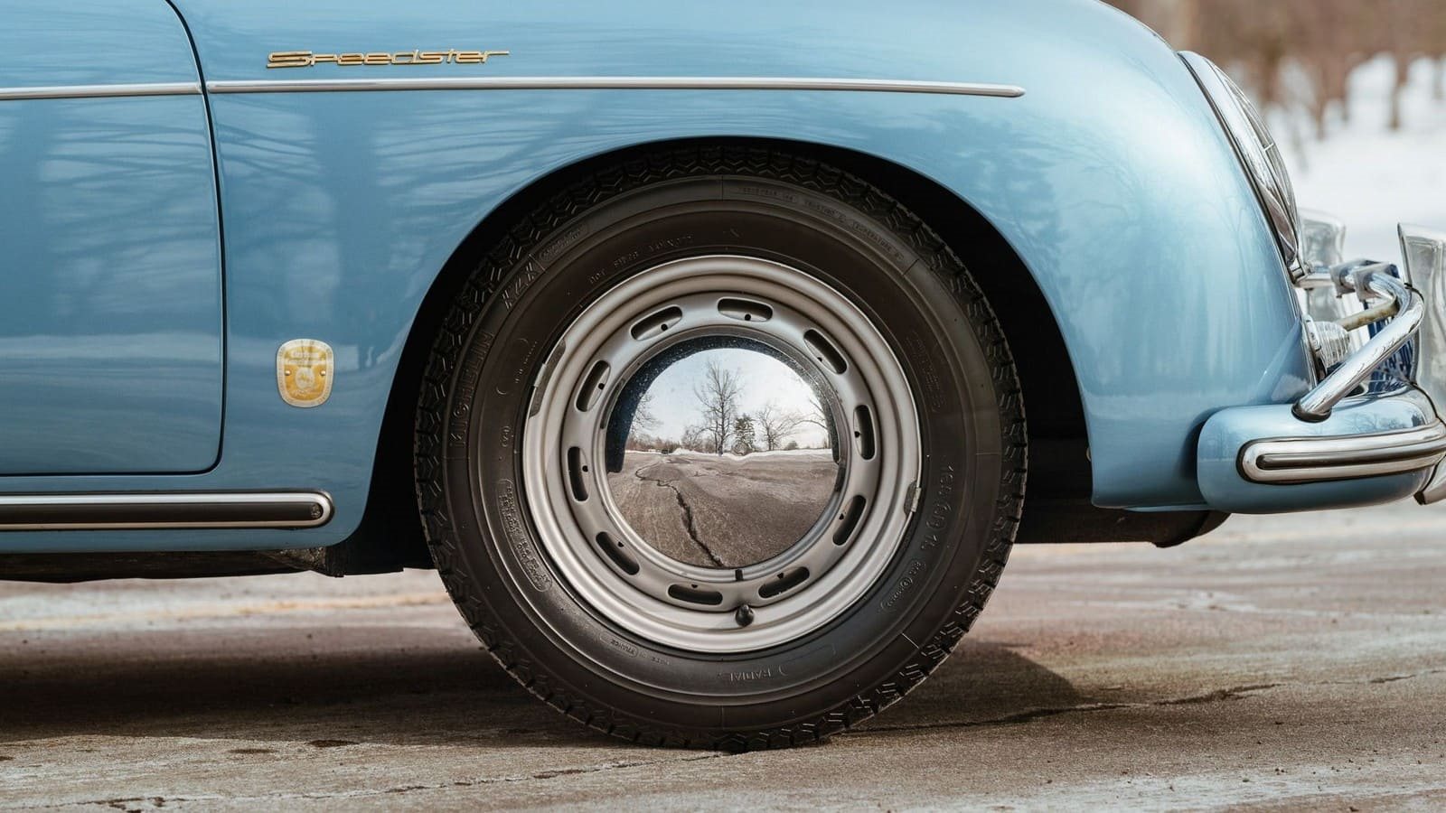 1957 - PORSCHE 356 A 1600 SPEEDSTER AQUAMARINE BLUE, foto 27