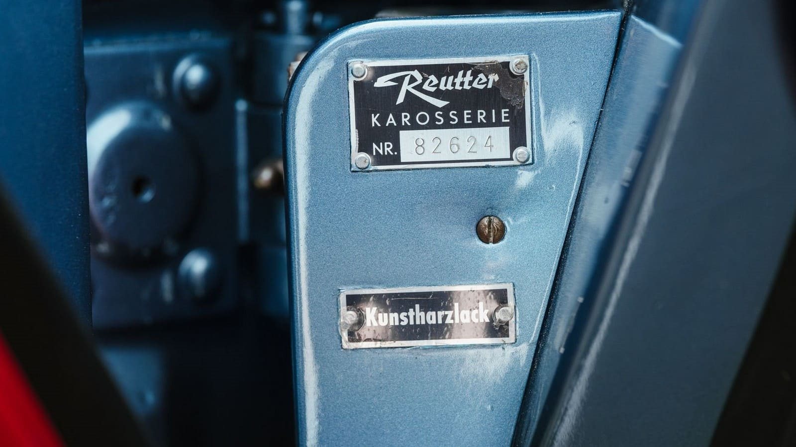 1957 - PORSCHE 356 A 1600 SPEEDSTER AQUAMARINE BLUE, foto 48