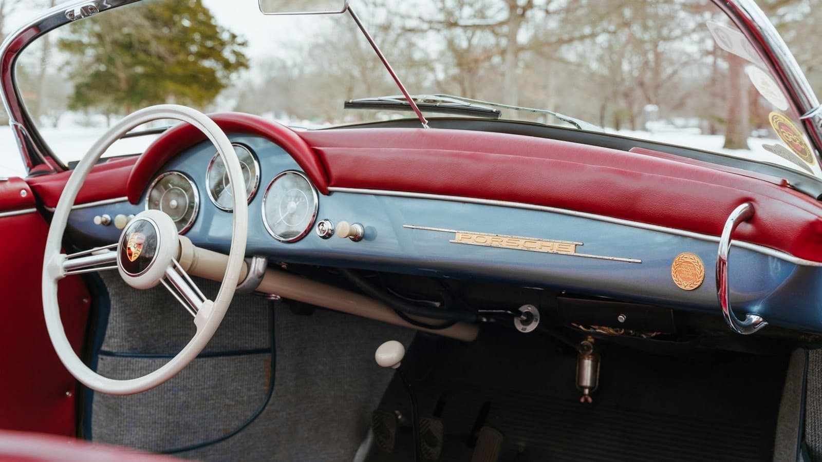 1957 - PORSCHE 356 A 1600 SPEEDSTER AQUAMARINE BLUE, foto 49