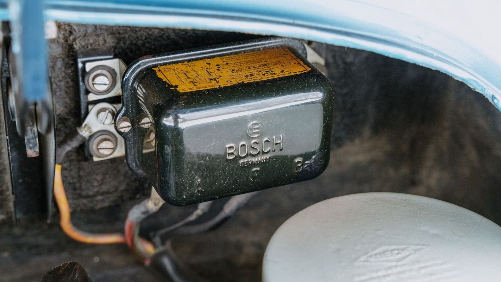 1957 - PORSCHE 356 A 1600 SPEEDSTER AQUAMARINE BLUE, foto 56