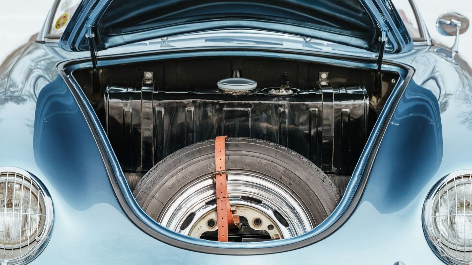 1957 - PORSCHE 356 A 1600 SPEEDSTER AQUAMARINE BLUE, foto 62