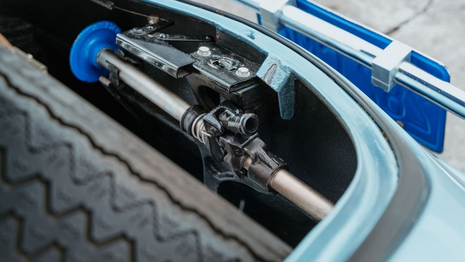 1957 - PORSCHE 356 A 1600 SPEEDSTER AQUAMARINE BLUE, foto 72