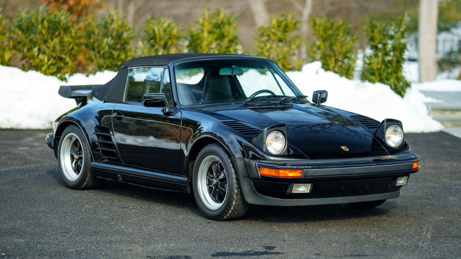 1989 - PORSCHE 911 TURBO SLANTNOSE CABRIOLET, foto 6