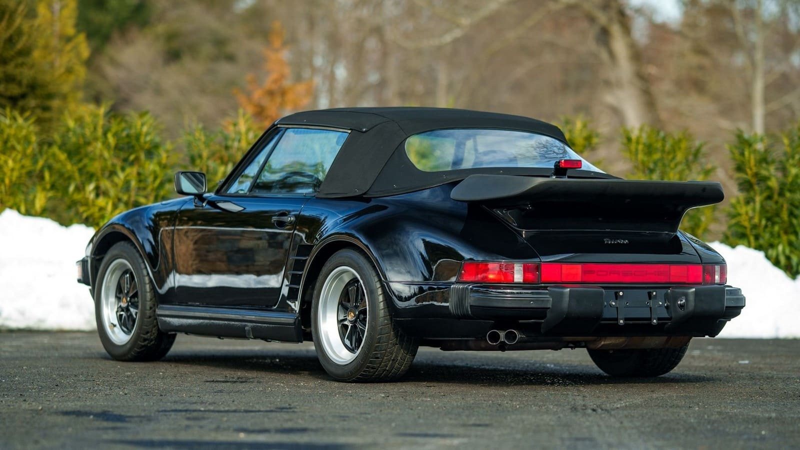 1989 - PORSCHE 911 TURBO SLANTNOSE CABRIOLET, foto 8
