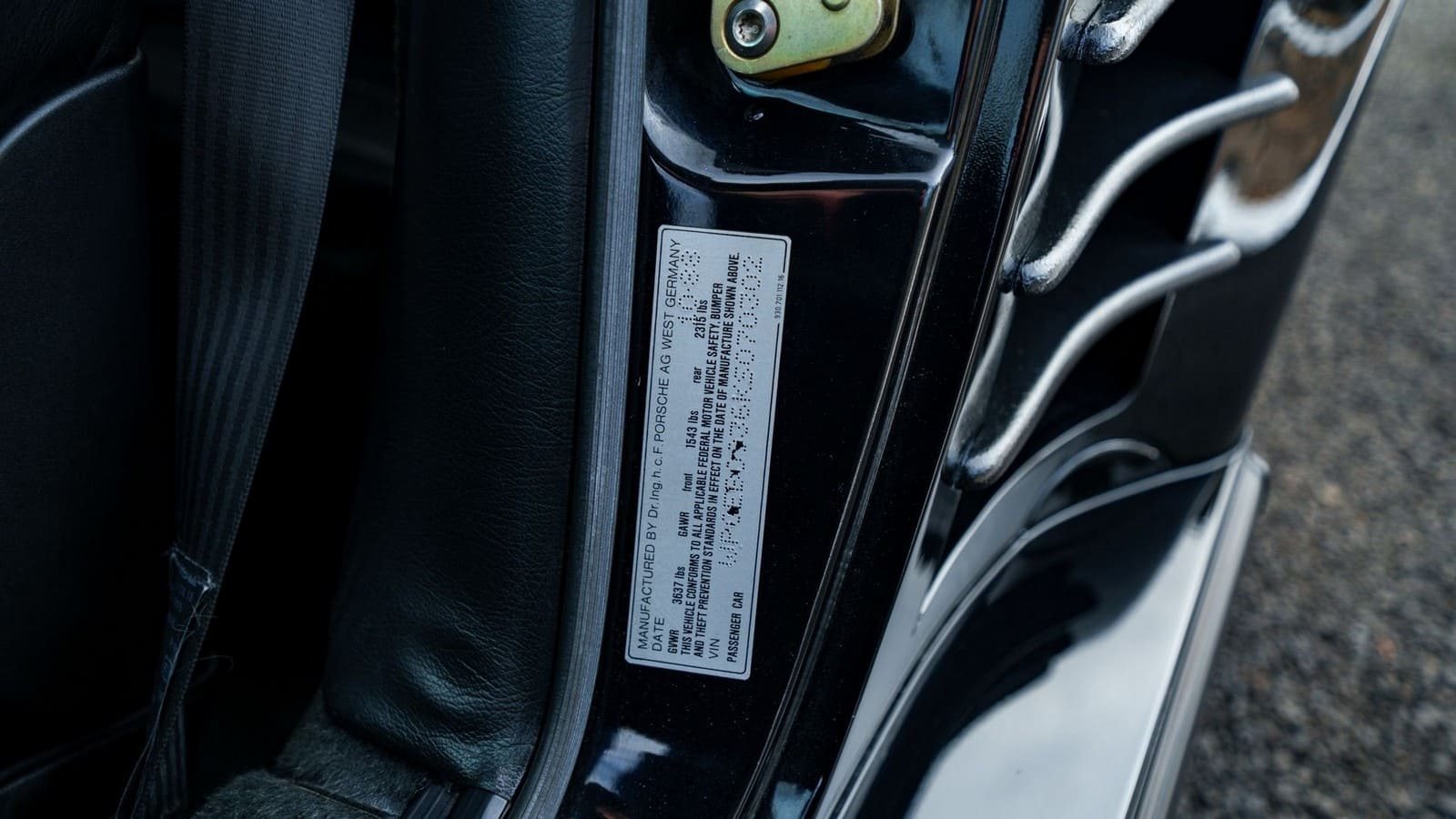 1989 - PORSCHE 911 TURBO SLANTNOSE CABRIOLET, foto 37