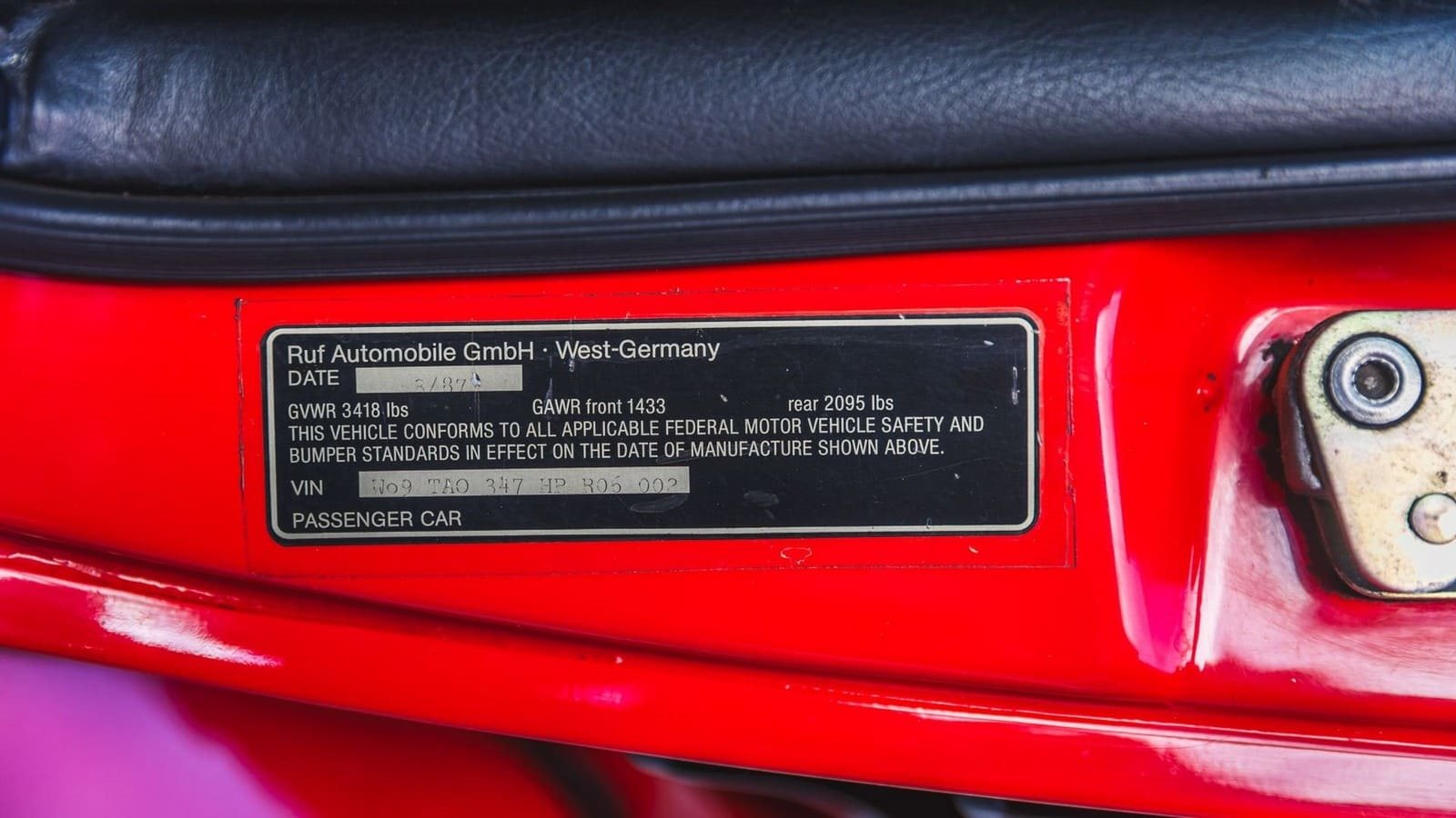 1987 - PORSCHE 911 RUF BTR SLANTNOSE COUPE, foto 100