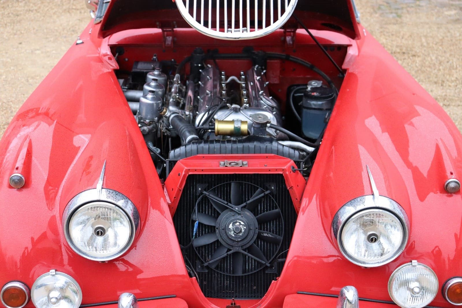 1957 - JAGUAR XK150 ROADSTER RED, foto 48