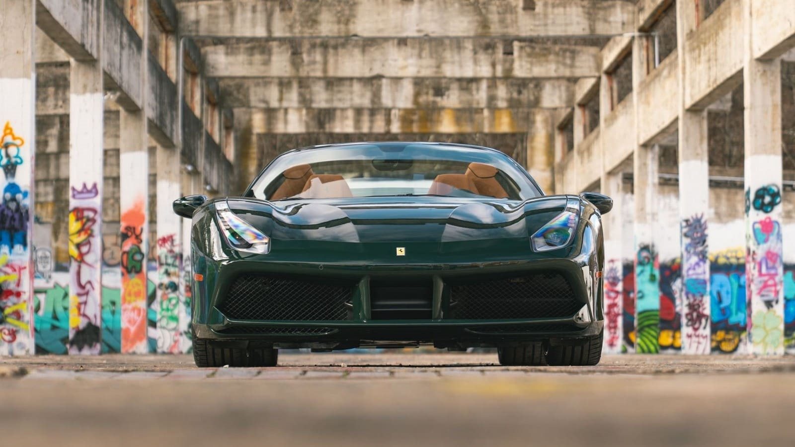 2017 - FERRARI F488 SPIDER VERDE BRITISH RACING, foto 15