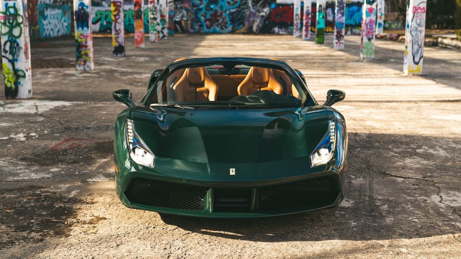 2017 - FERRARI F488 SPIDER VERDE BRITISH RACING, foto 16