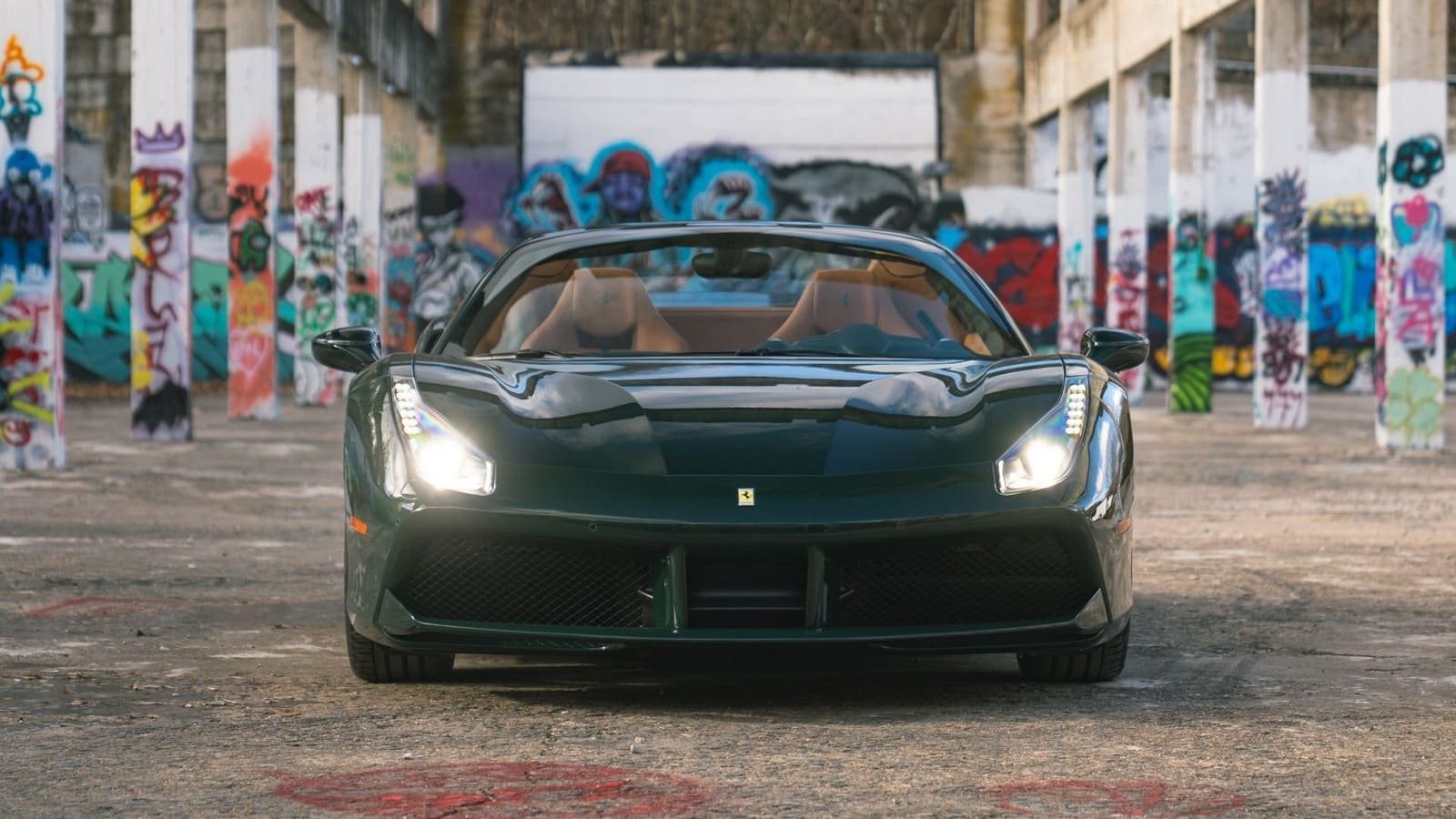 2017 - FERRARI F488 SPIDER VERDE BRITISH RACING, foto 17