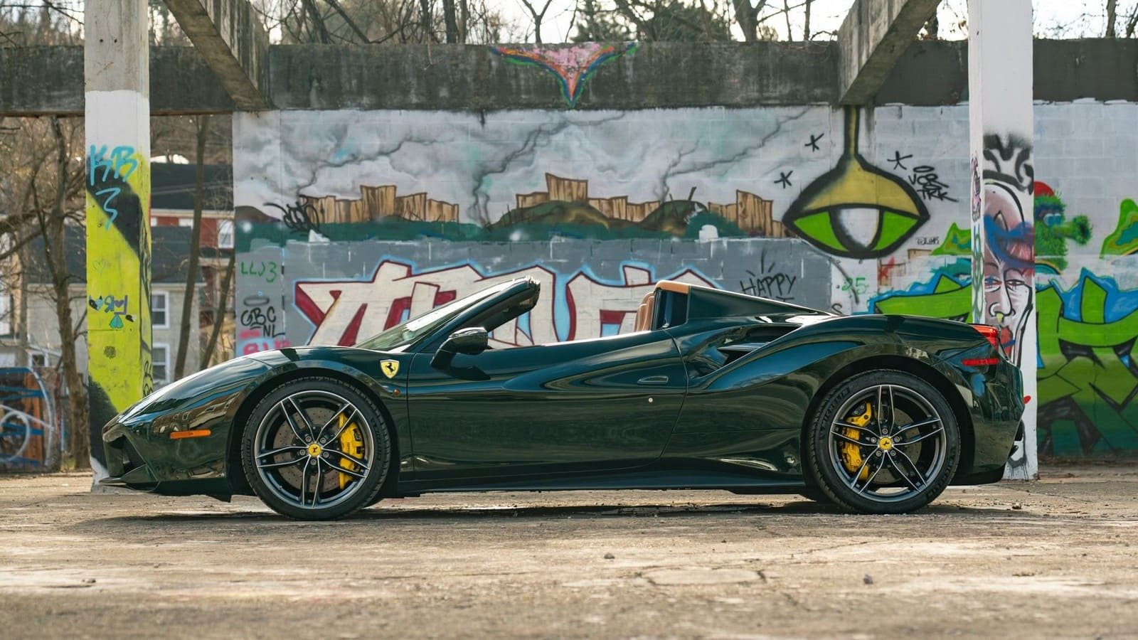 2017 - FERRARI F488 SPIDER VERDE BRITISH RACING, foto 18