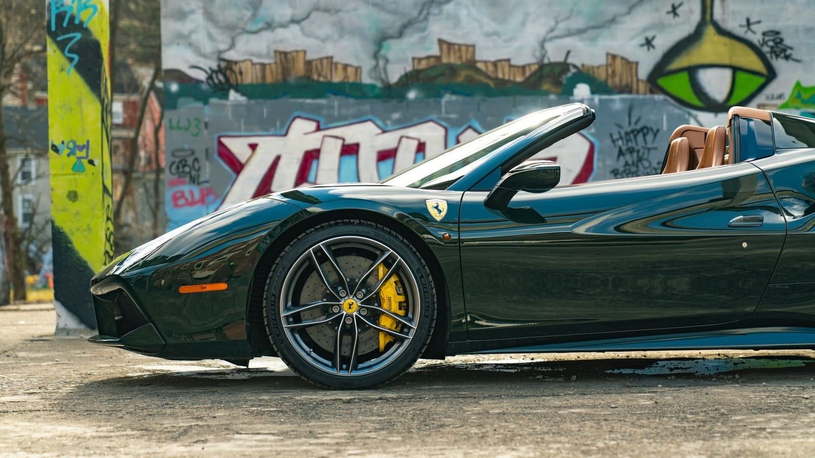 2017 - FERRARI F488 SPIDER VERDE BRITISH RACING, foto 19