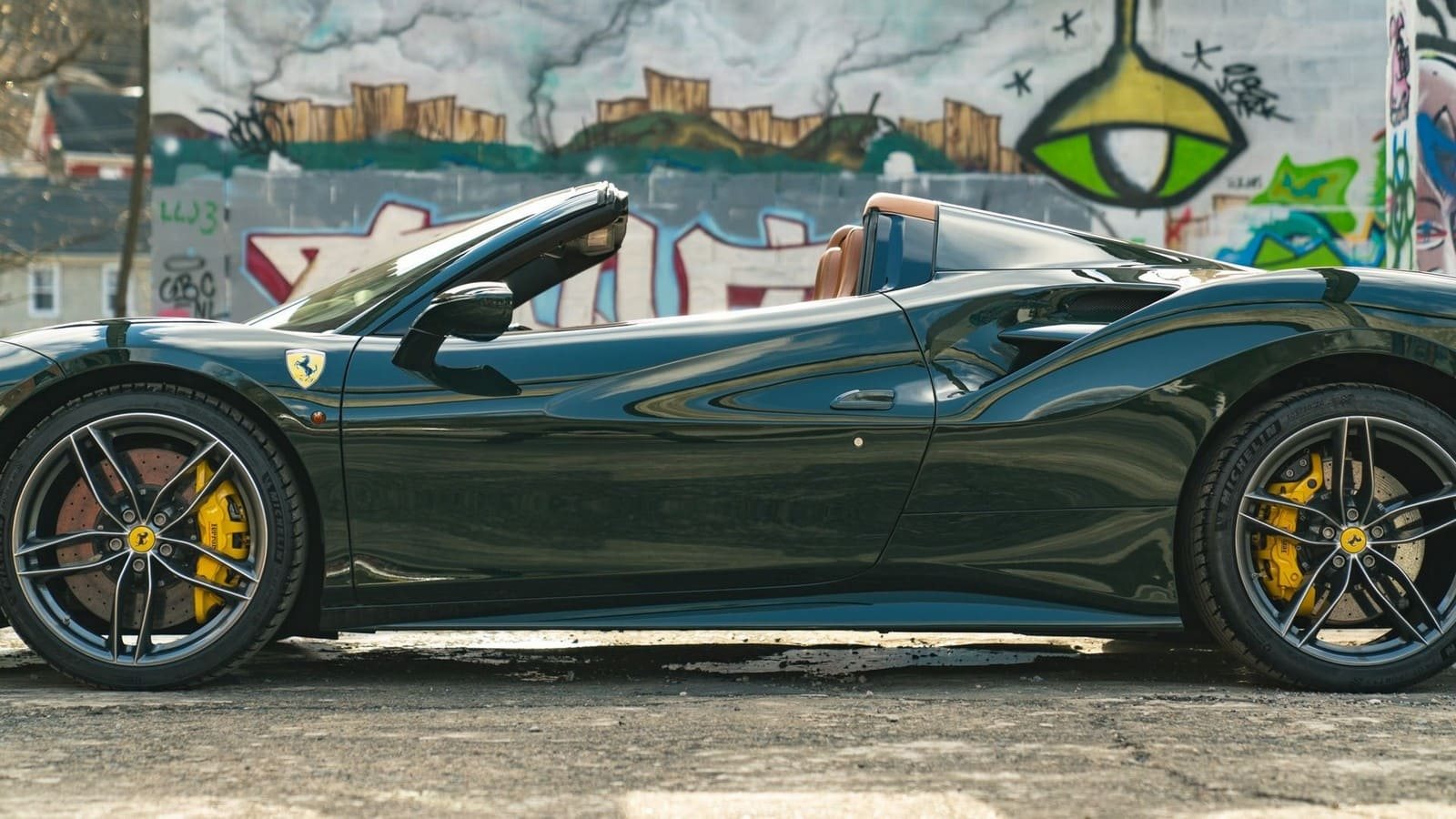 2017 - FERRARI F488 SPIDER VERDE BRITISH RACING, foto 20