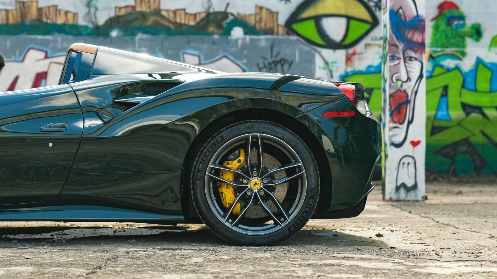 2017 - FERRARI F488 SPIDER VERDE BRITISH RACING, foto 21